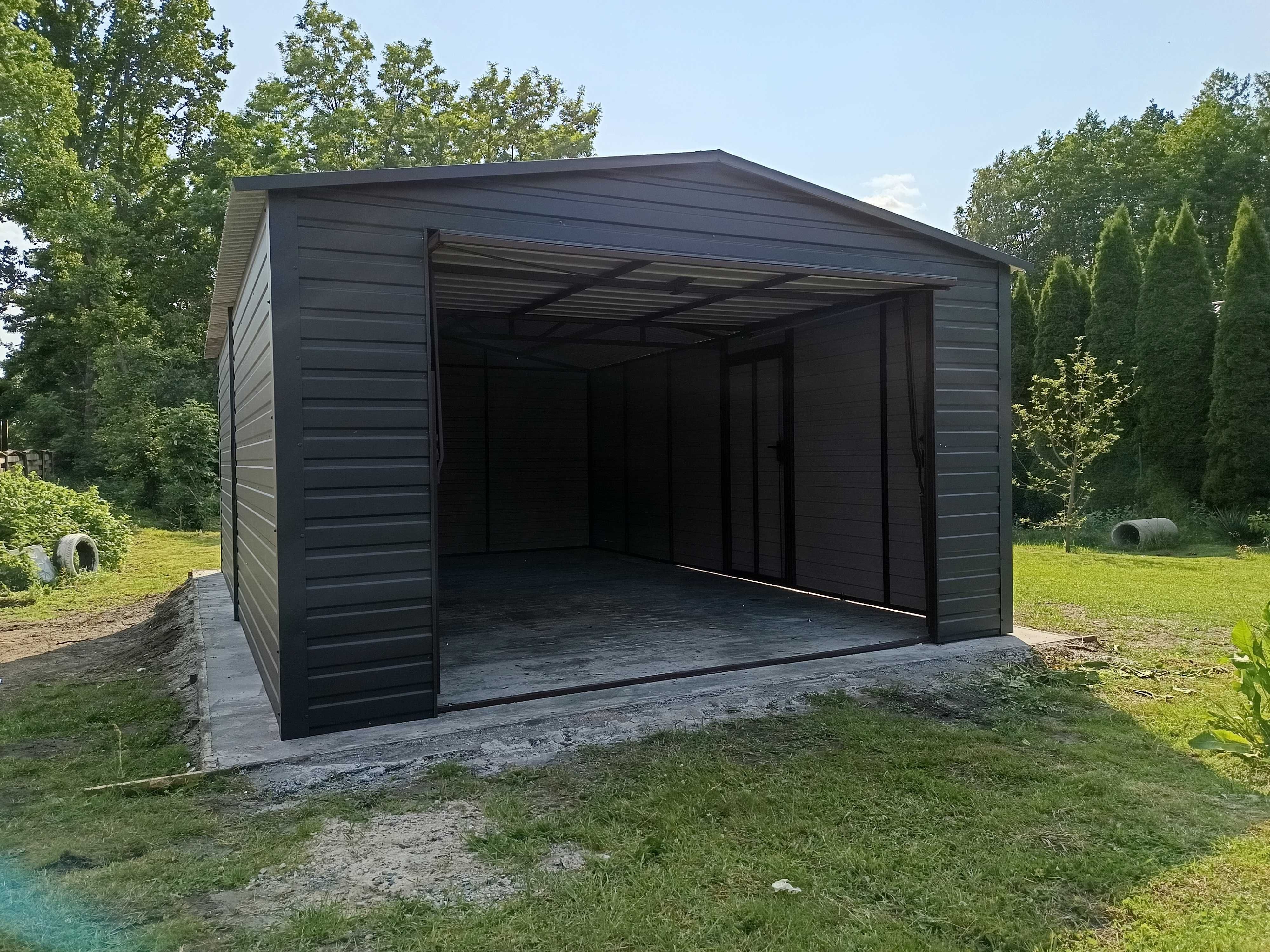 Garaż blaszany garaz blaszak 4*6 garaże 5*7 7*5 poziom profil solidny