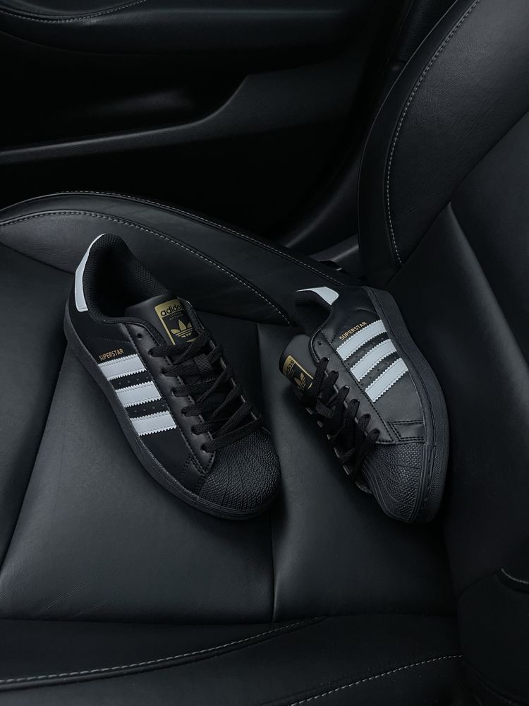 Adidas Superstar Black Розміри 36-45