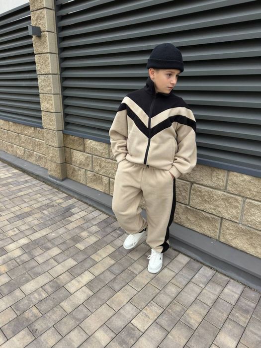 Дитячий флісовий теплий костюм хлопчик/дівчинка