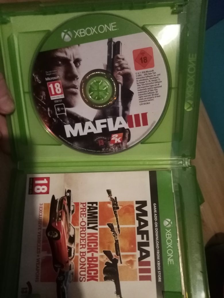 XBOX ONE MAFIA 3  spszedam