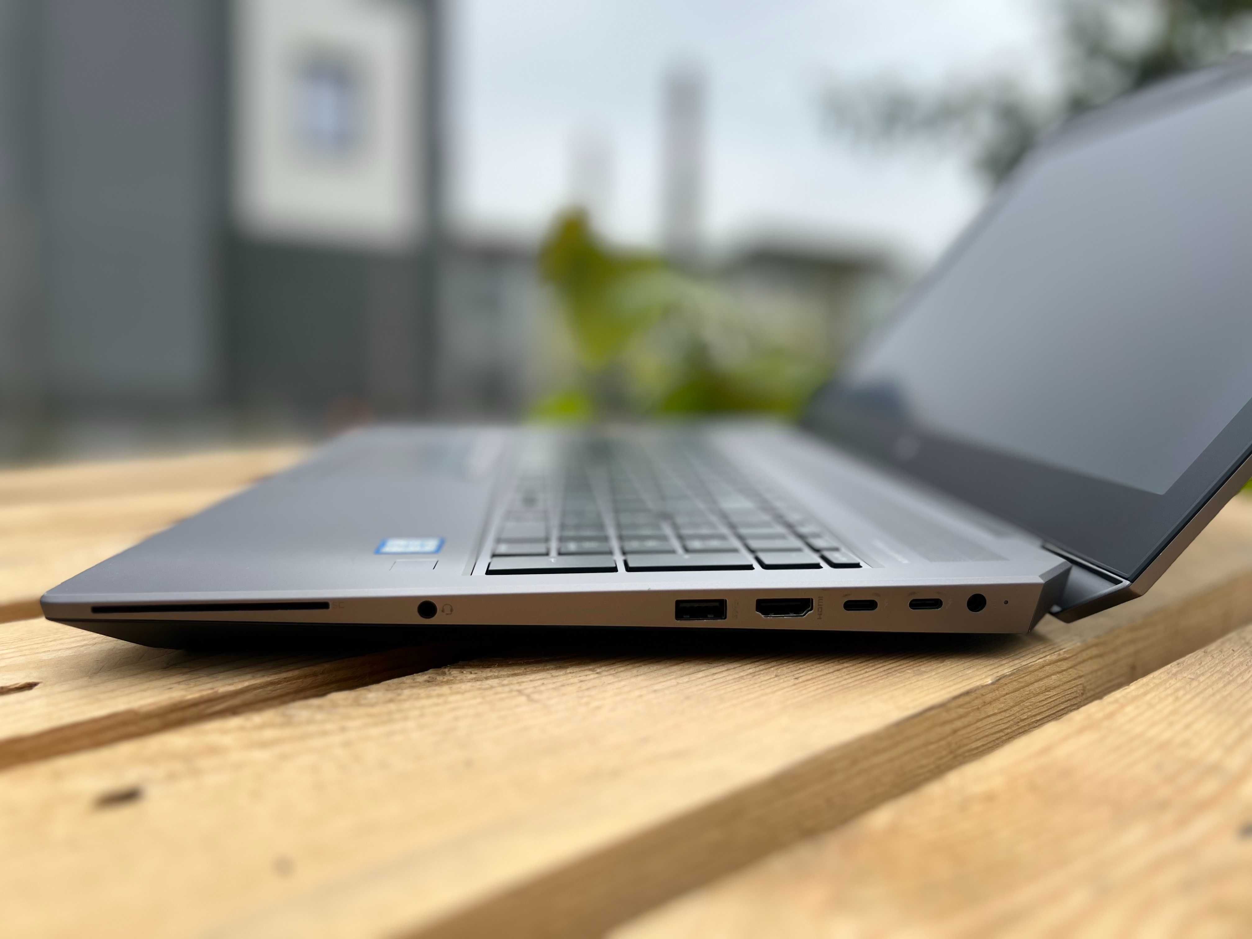 Quadro P1000(4GB) Ноутбук HP Zbook 15 G5/i7-8850H/16GB+SSD256M2/15"IPS