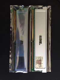 2 pamięci RAM firmy Geil DDR2 512 mega