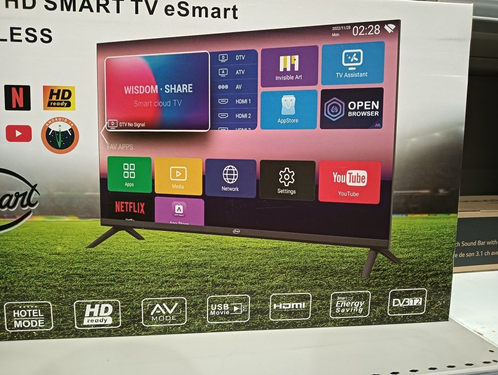 TV led 32 'polegadas SmartTv novas