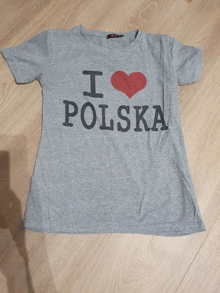 T-shirt I love Polska