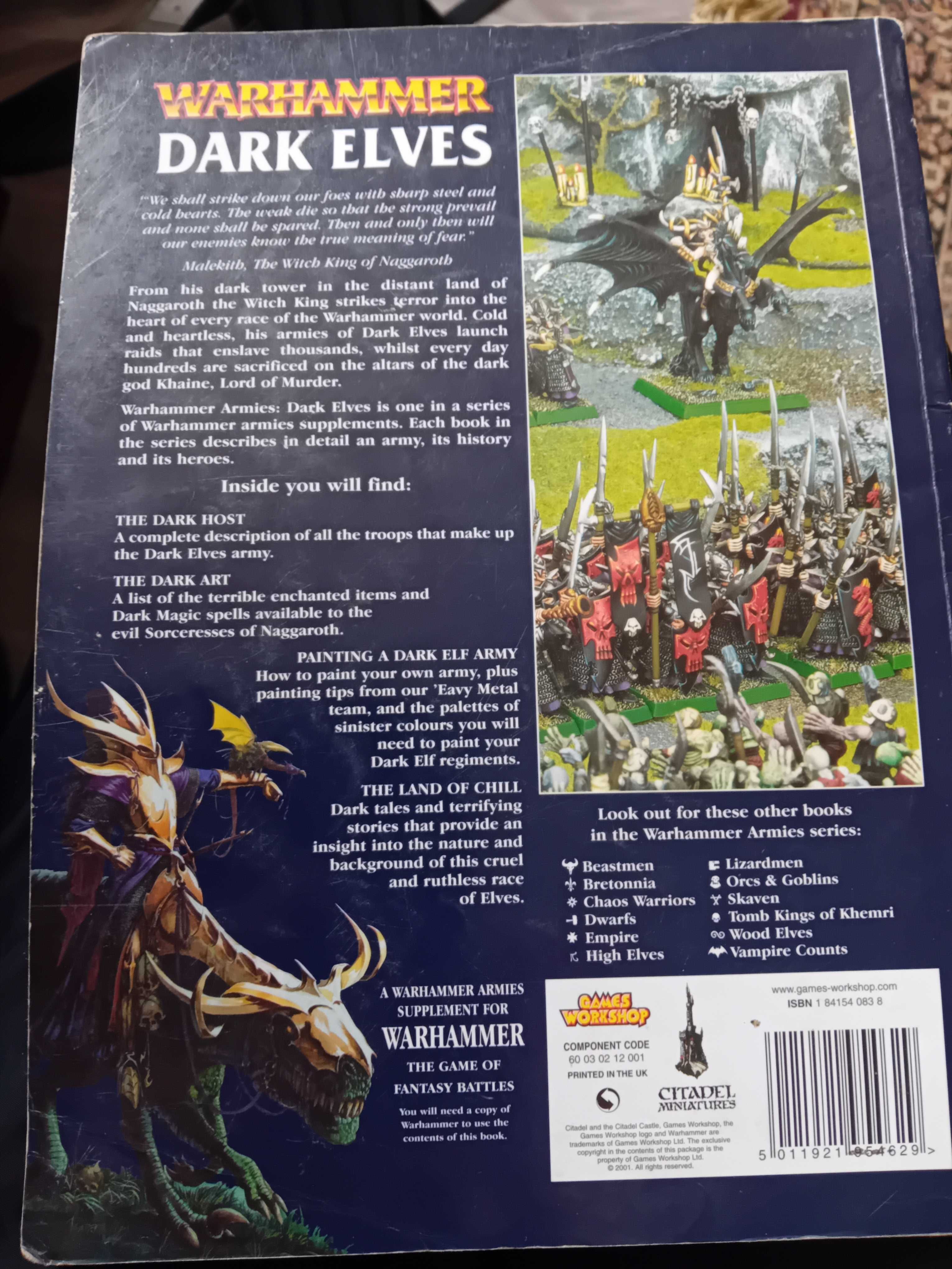 Dark elves Warhammer