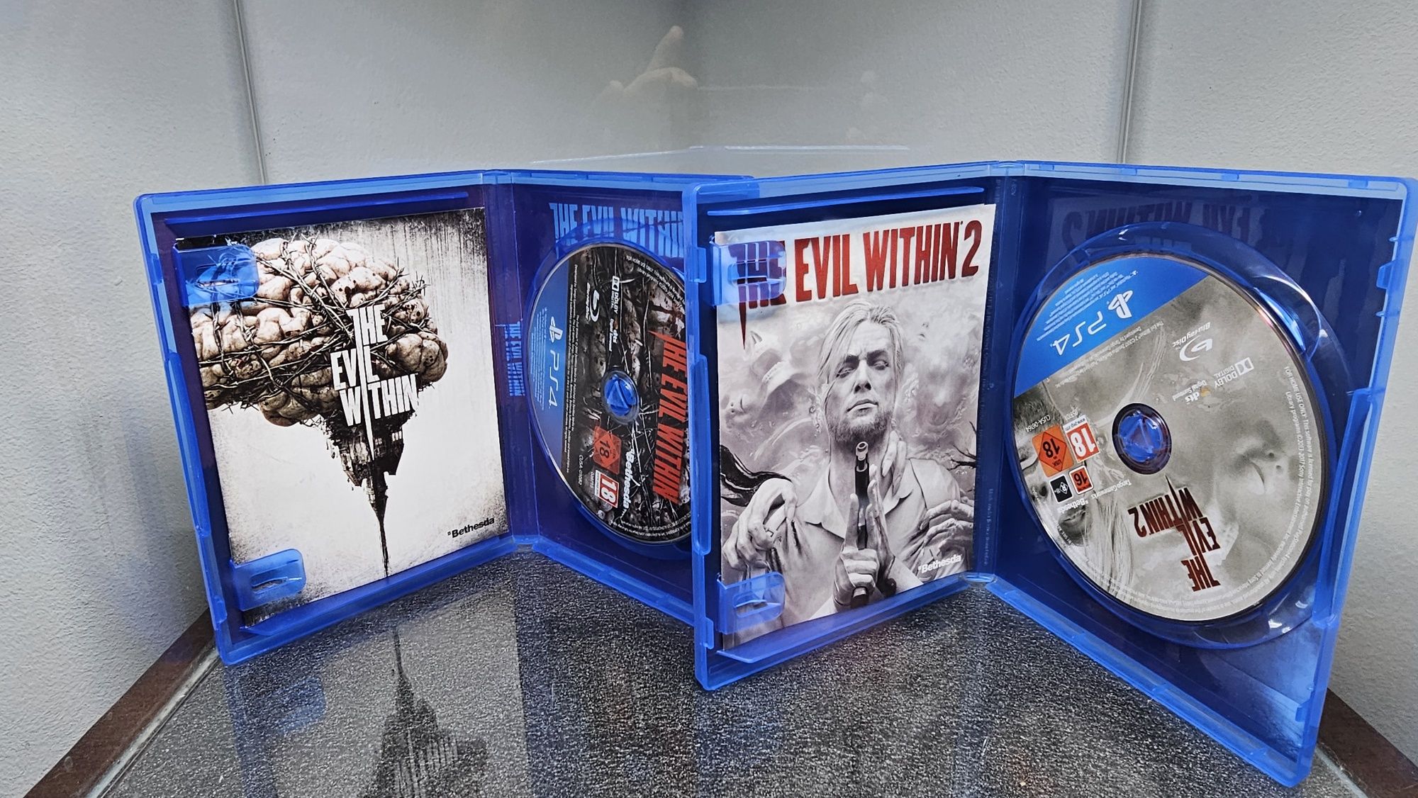 Pack 2X The Evil Within 1 2 I II PS4 PlayStation 4