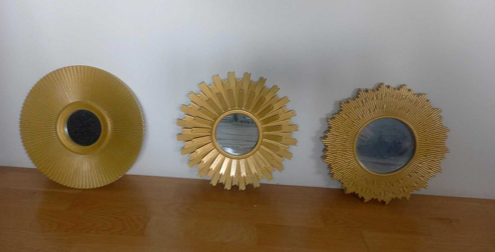 KOMPLET:   Lustra Ścienne Pakiet 3 sztuk /  DUŻE