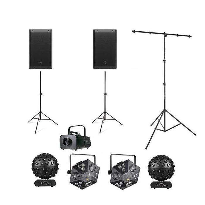 Wynajem nagłośnienia, oświetlenia, mikrofony, karaoke, dym, urodziny