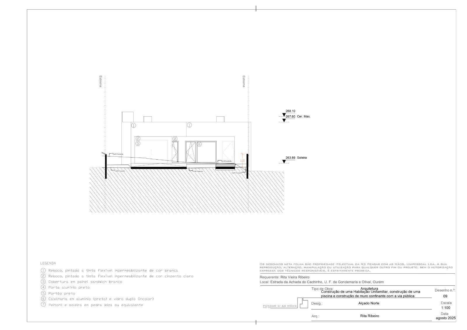 Terreno com Projeto de Arquitetura