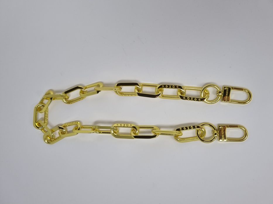 Louis Vuitton łańcuszek w kolorze złotym do torebki oryginalny