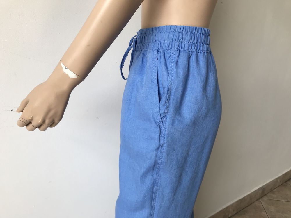H&M Premium spodnie damskie S 100% len