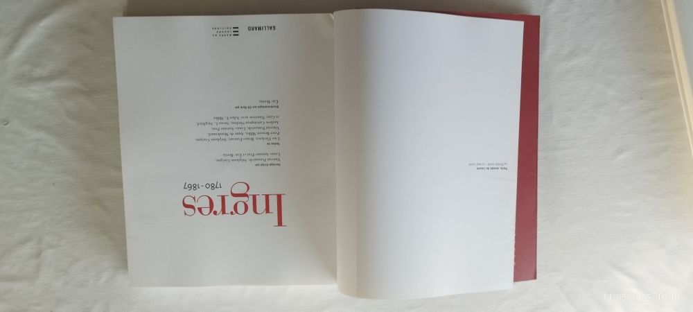 INGRES. Catálogo/Livro