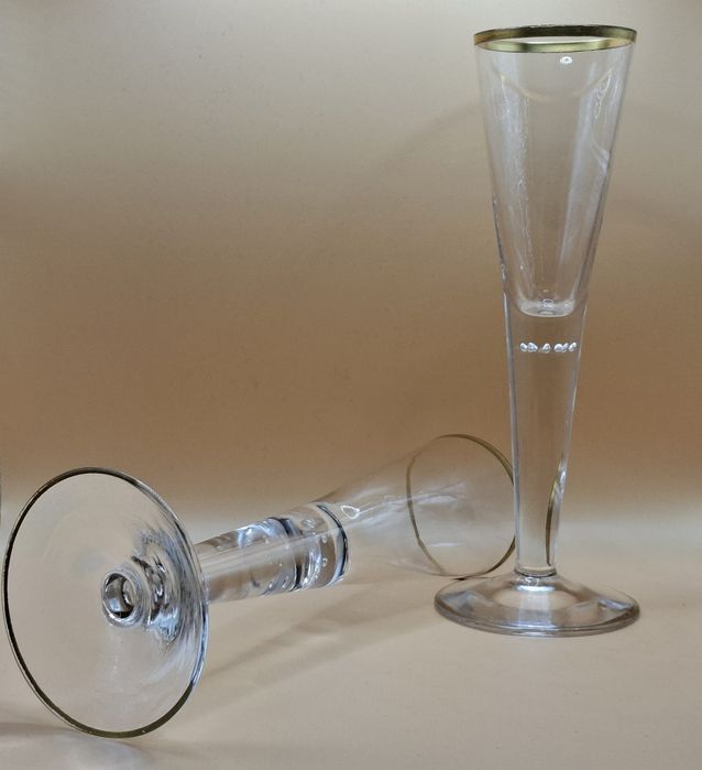 Kieliszki z 1890 r - Huta Józefina Szklarska Poręba,  proj. Arthura Ge