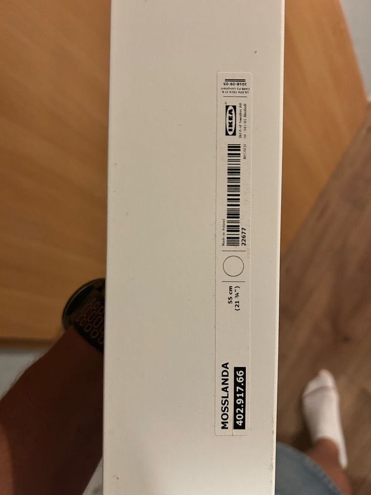 Półka Ikea biala