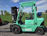 Wózek widłowy mitsubishi eg 25D benzyna, gaz, diesel  linde