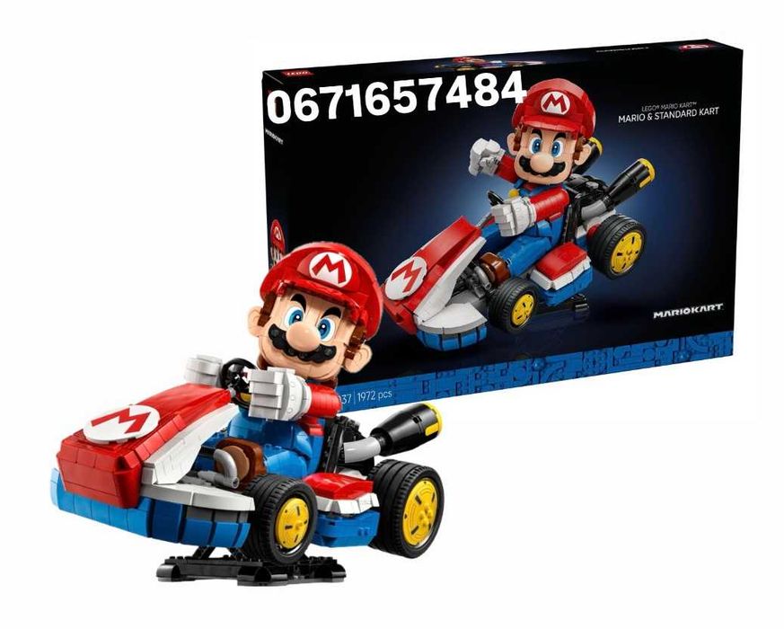 Конструктор LEGO Super Mario Kart Лего Супер Маріо на карті Подарунок