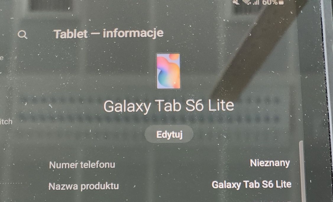 Tablet Samsung Galaxy Tab S6 Lite SIM LTE