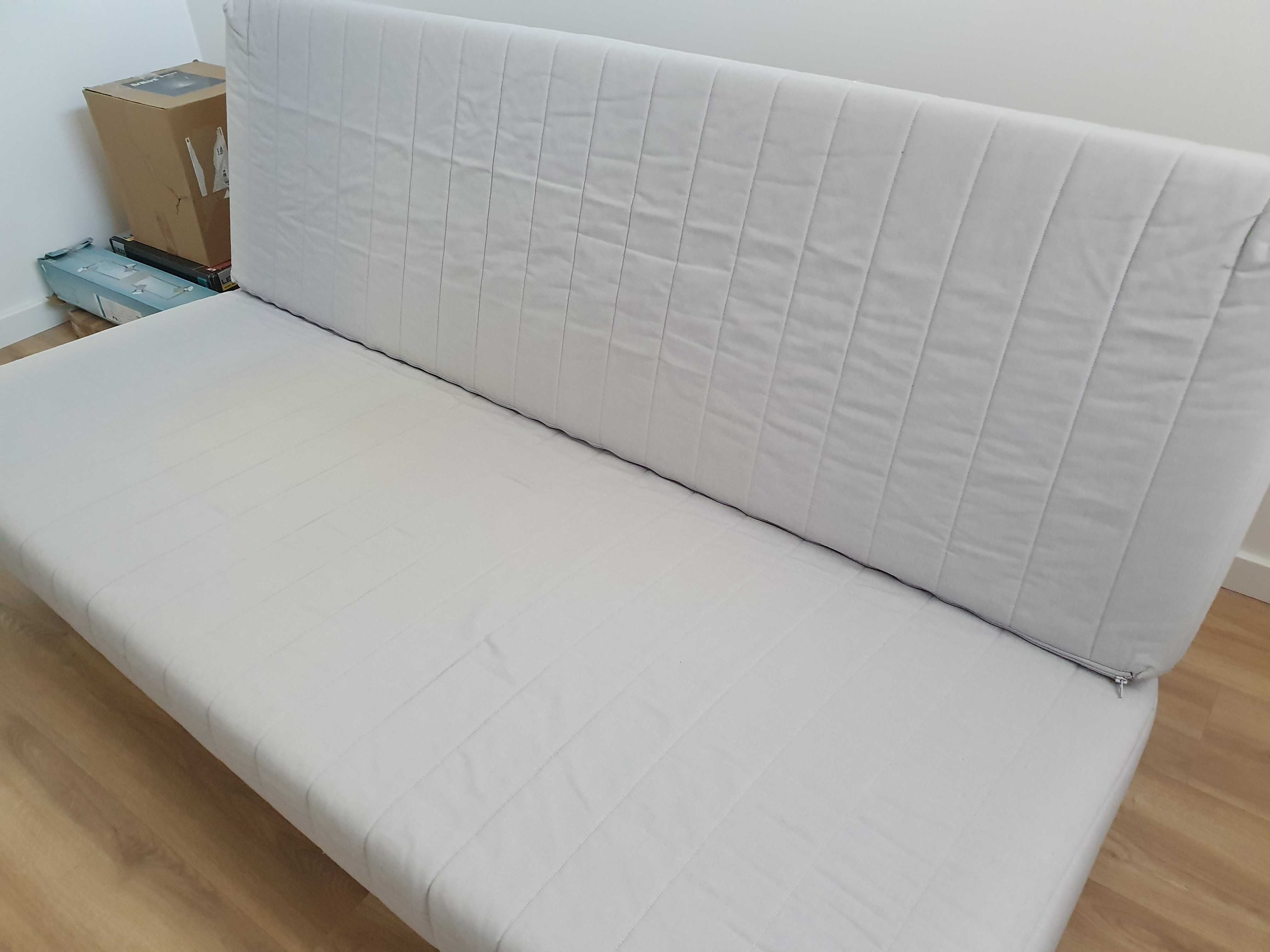 kanapa wersalka rozkładana sofa Ikea Beddinge 140x200 pojemnik