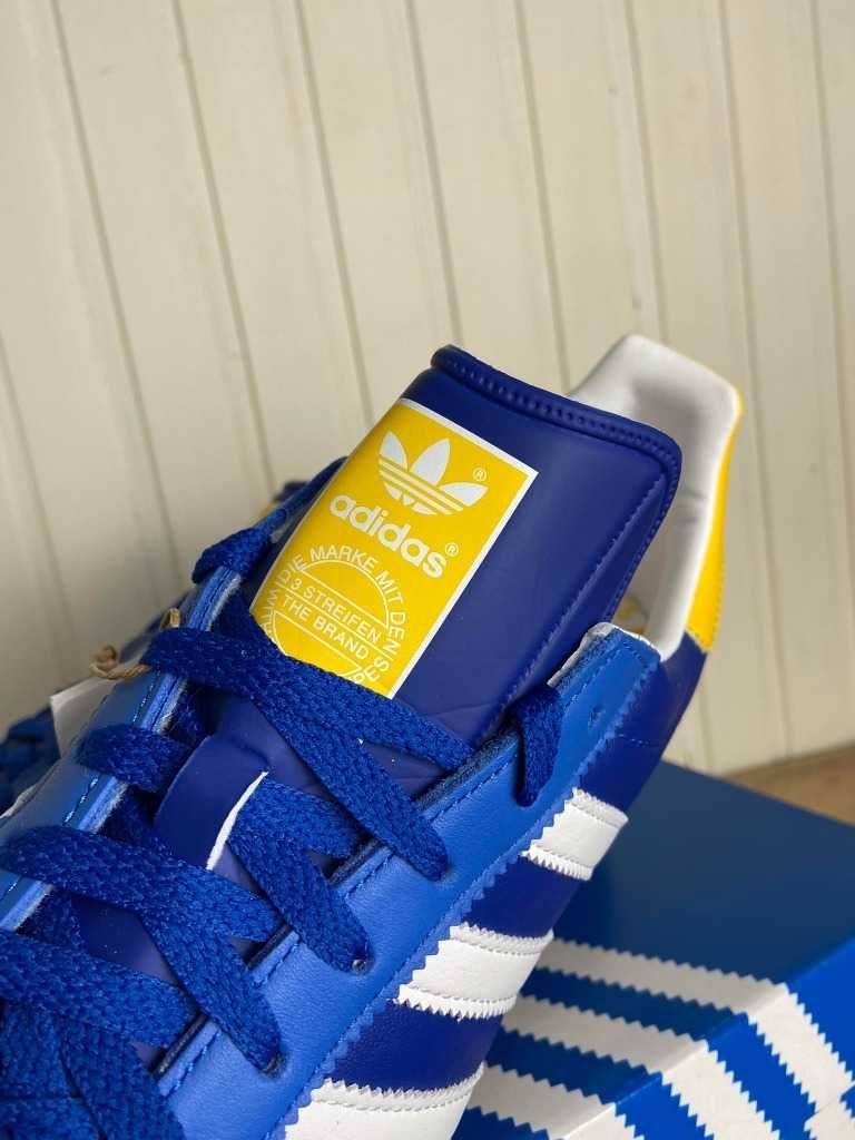 Buty męskie Adidas Allteam roz 43 niebieskie org