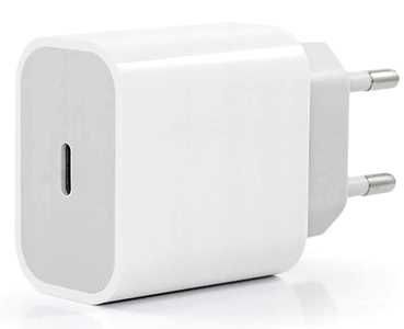 Kostka Ładowarka UBC typu C + 2 Kable 1m USBC/Lightning i 1m USB-A/Lig