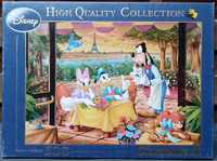 Puzzle 500 Clementoni Disney Daisy and Donald Duck in Paris nie 1000