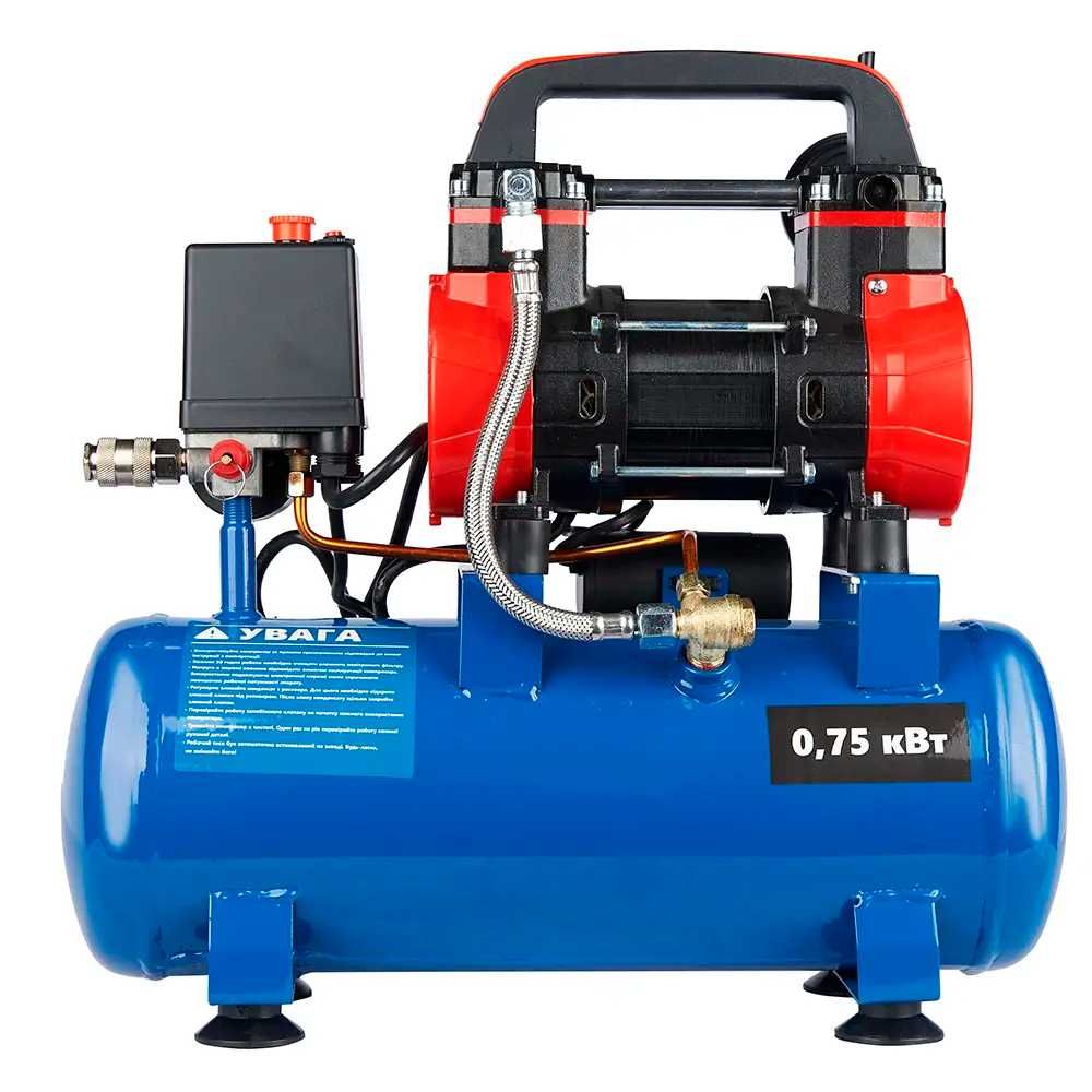 Компрессор воздушный безмаслянный EnerSol ES-AC100-8-2OF/8литр рес/Г2