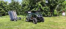 Dziecięcy mini quad xtr 49cm3 nowy akumulator