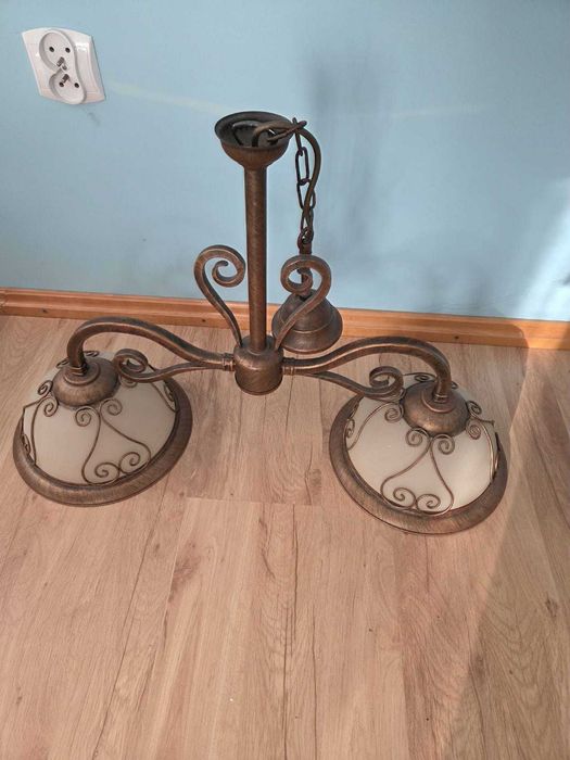 Żyrandole holenderskie komplet