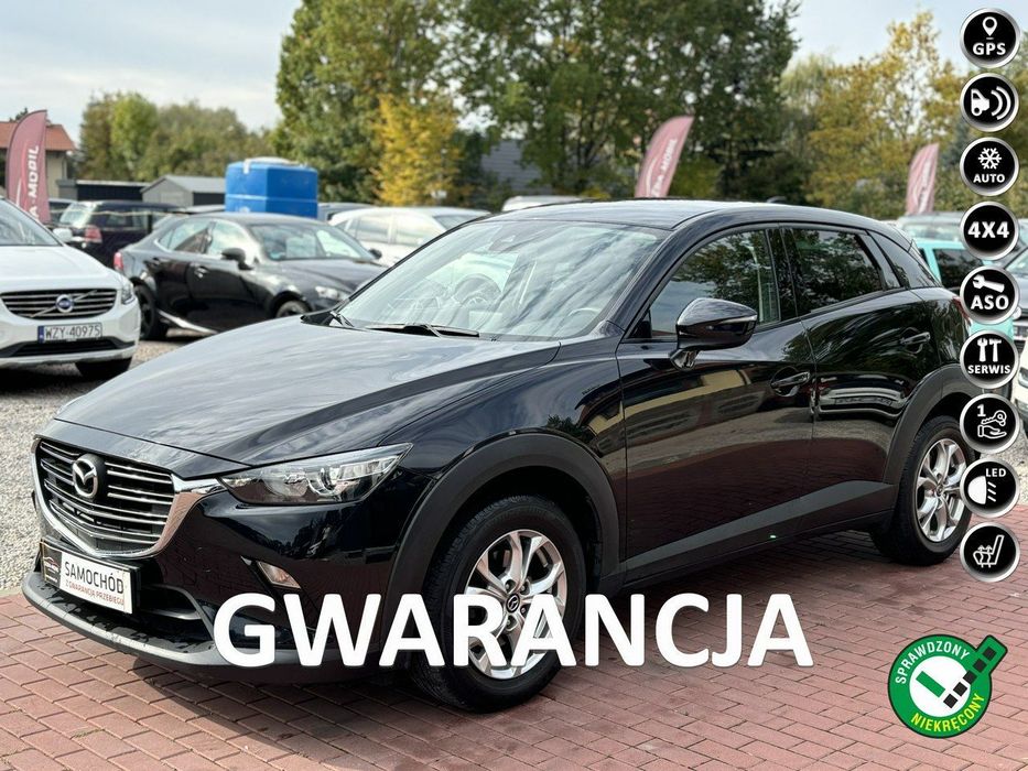 Mazda CX-3 Gwarancja, Niski Przebieg,