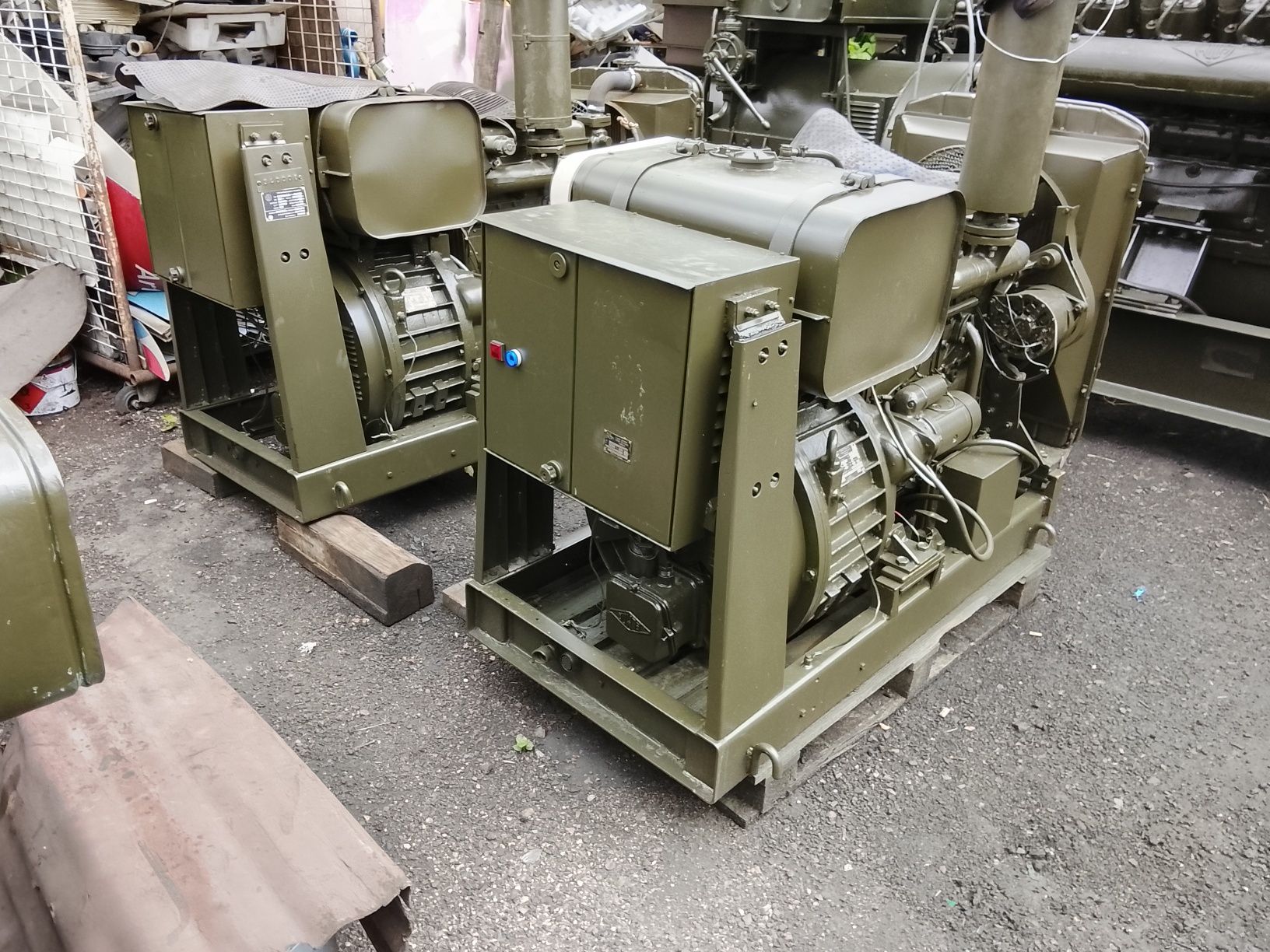 Agregat prądotwórczy 40 kw 50 kva silnik leyland Sw 266 prądnica Niemi