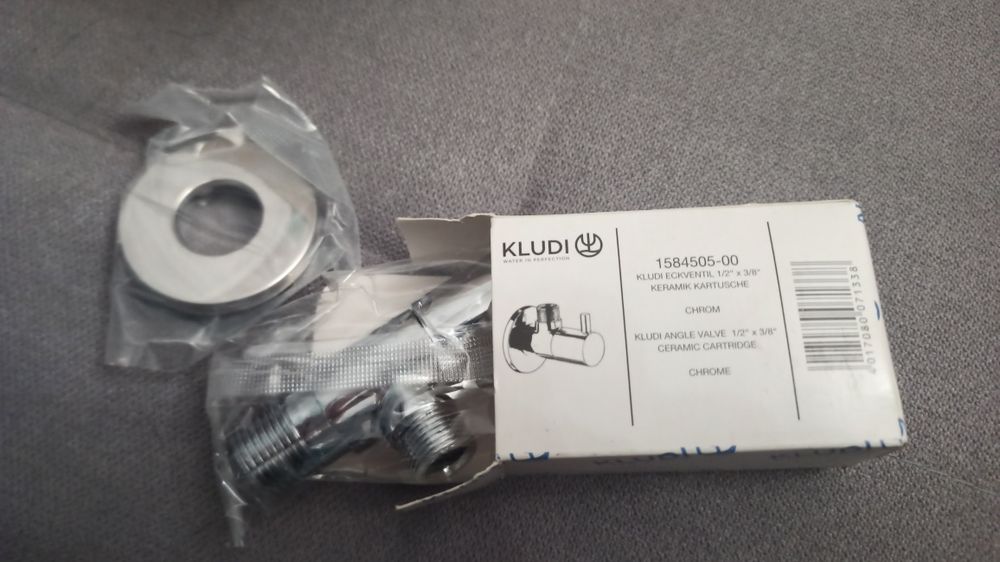 Kludi DN15 zawór kątowy