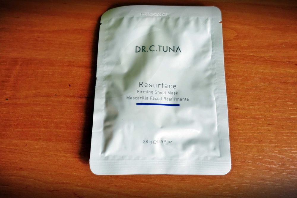 Maska w płachcie z retinolem Resurface Dr.C.Tuna