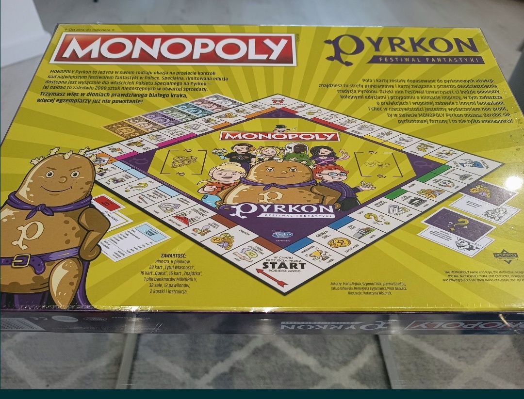 Monopoly Gra Pyrkon 2023