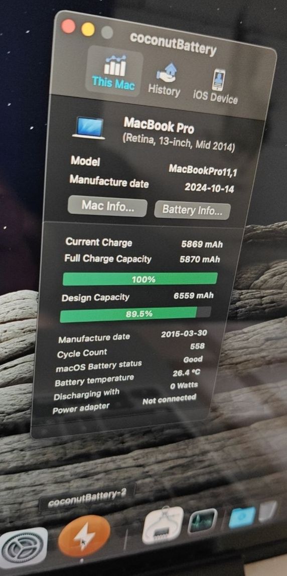 MacBook 13 2014 a1502 8/128gb