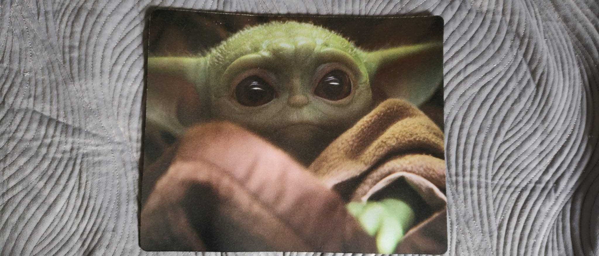 Baby Yoda podkladka pod mysz 36x29 XL