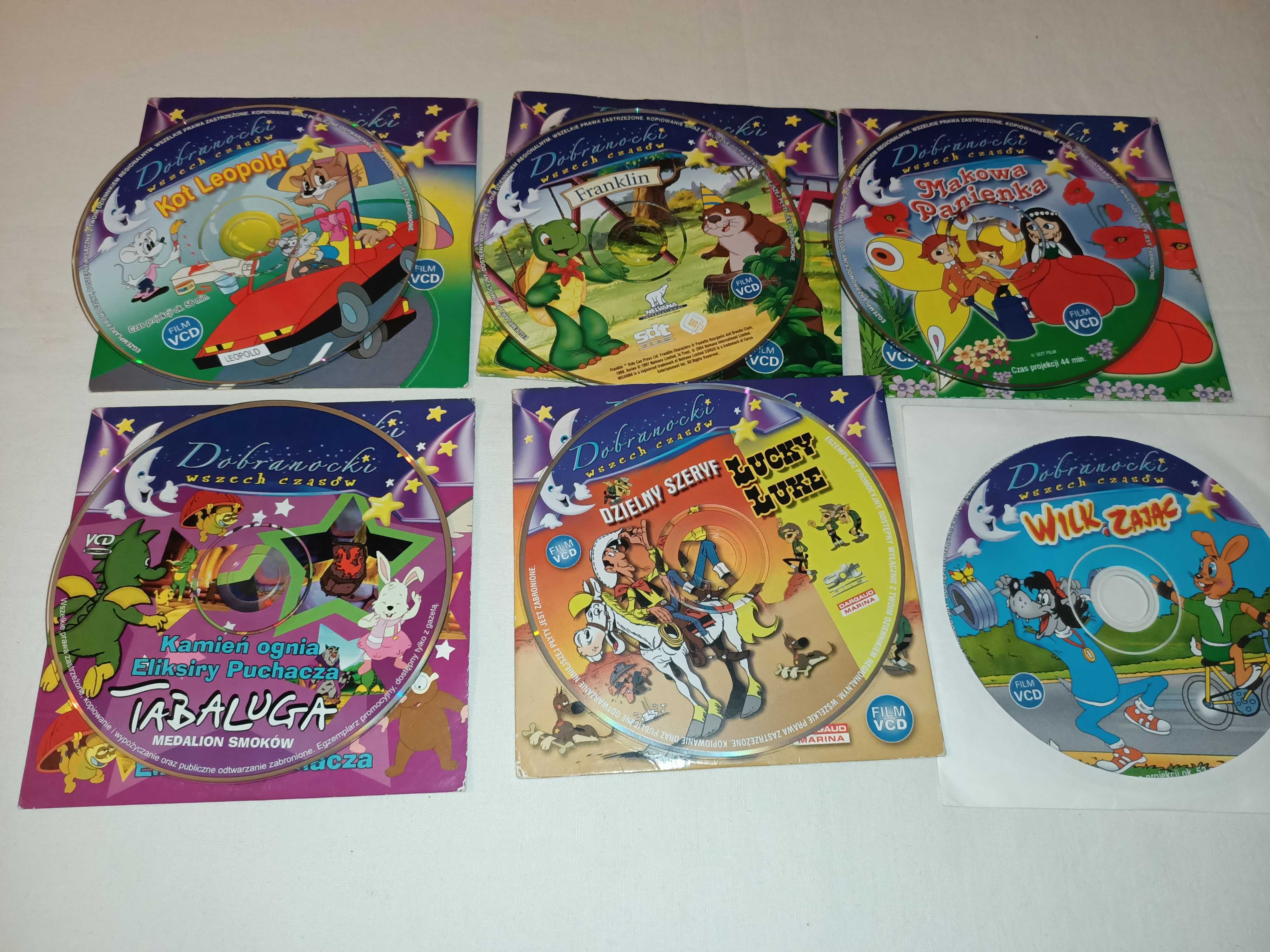Bajki Dobranocki Wszechczasów 6VCD (KOMPLET)