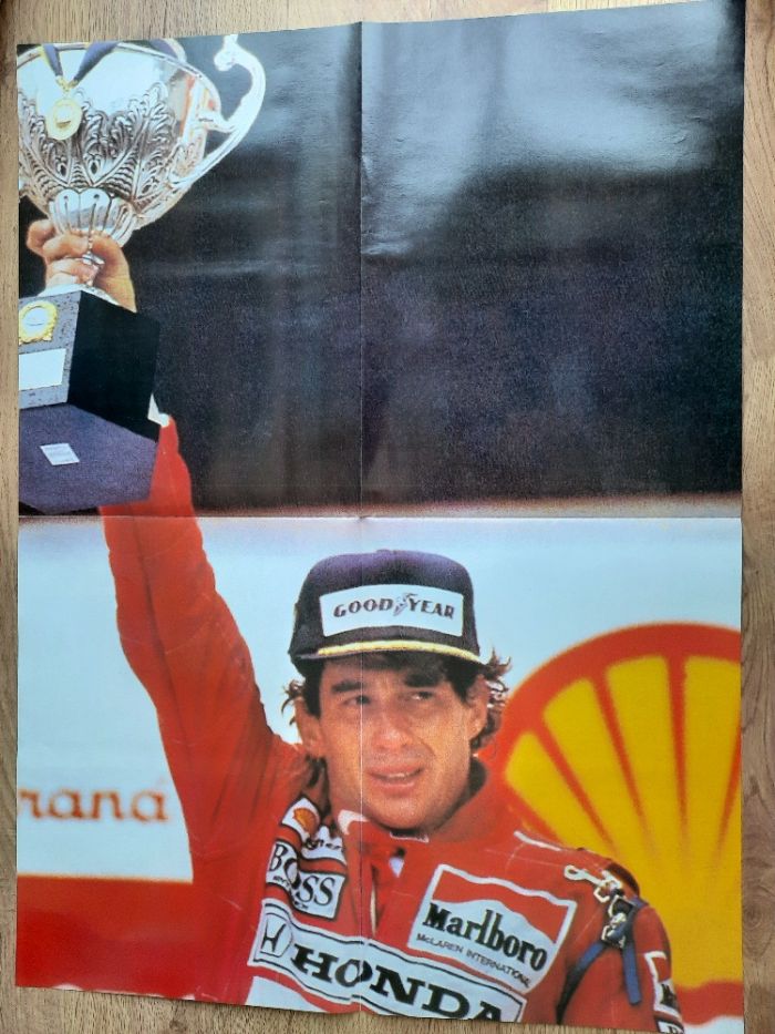 Poster Completo Senna F1