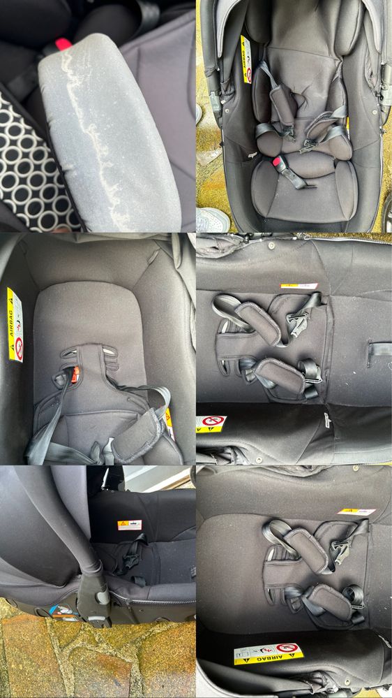 Limpeza e higienização de carrinhos de bebé