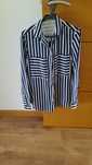 Camisa azul e branca - SuiteBlanco - Tamanho XS