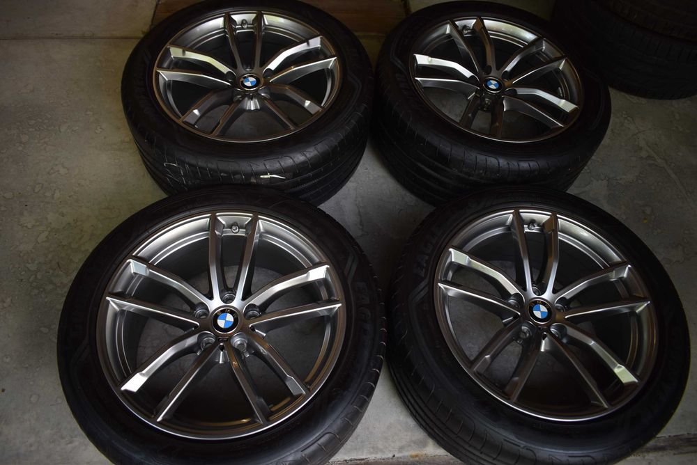 BMW 5 M G30 G31 wz 662M koła lato Goodyear przód tył oryg oem czujniki