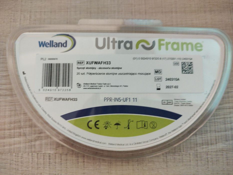 Półpierścienie Welland ultra frame