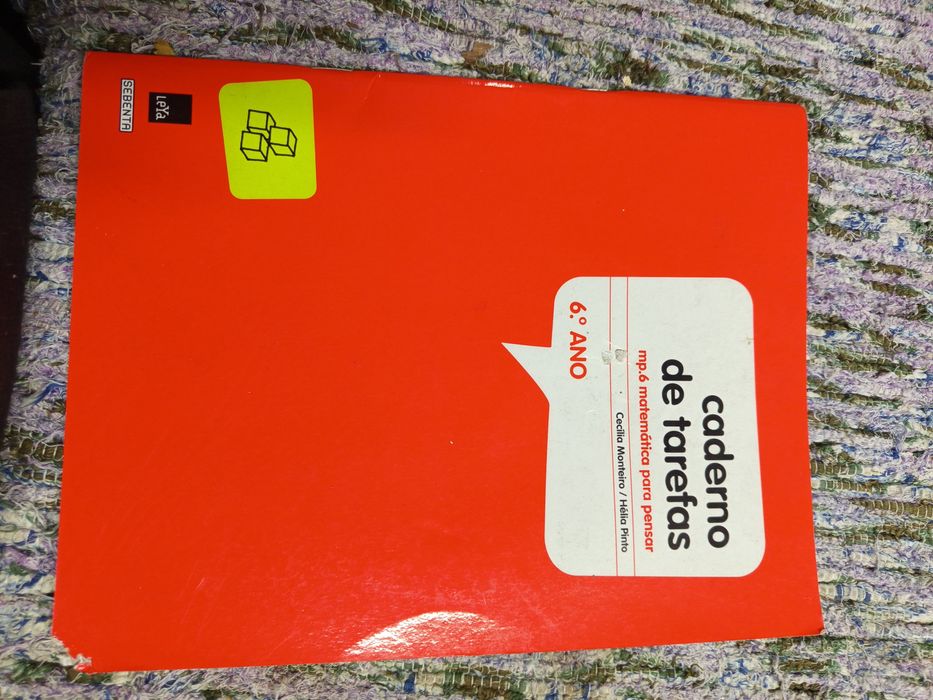 Caderno de tarefas Matemática 6º ano