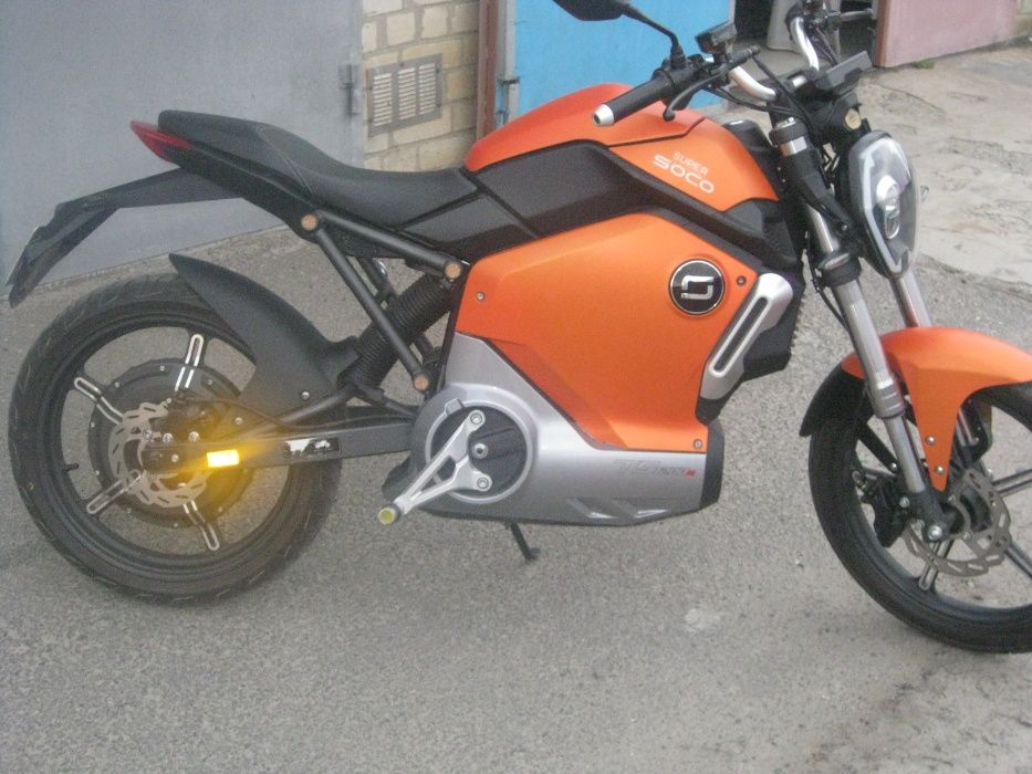 Электрический Мотоцикл SUPER SOCO TS1200. Скутер, велосипед,самокат