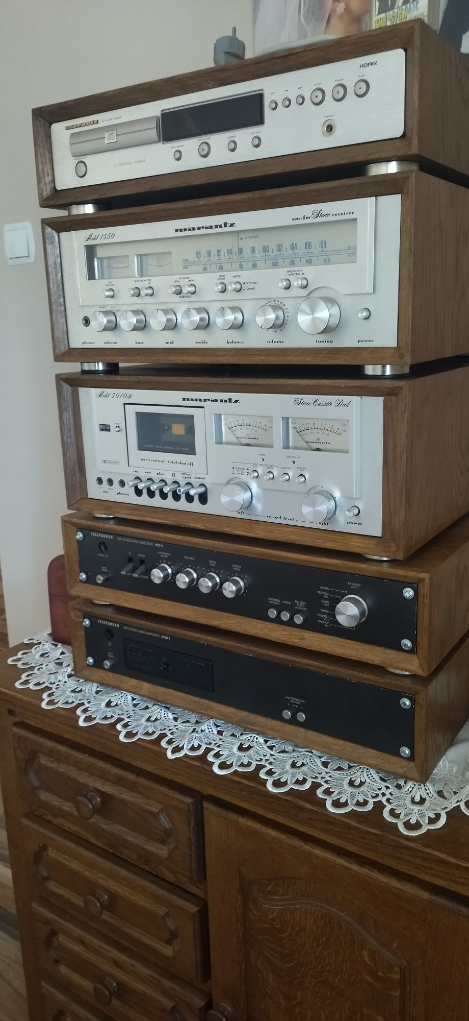 Sprzedam amplituner marantz 1550+Dec+cd