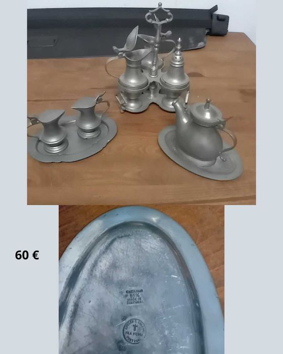 Peças de estanho