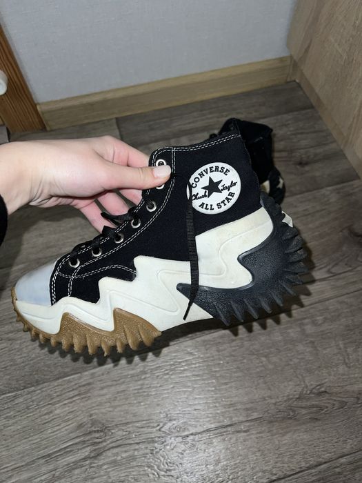 Кросівки converse на високій підошві
