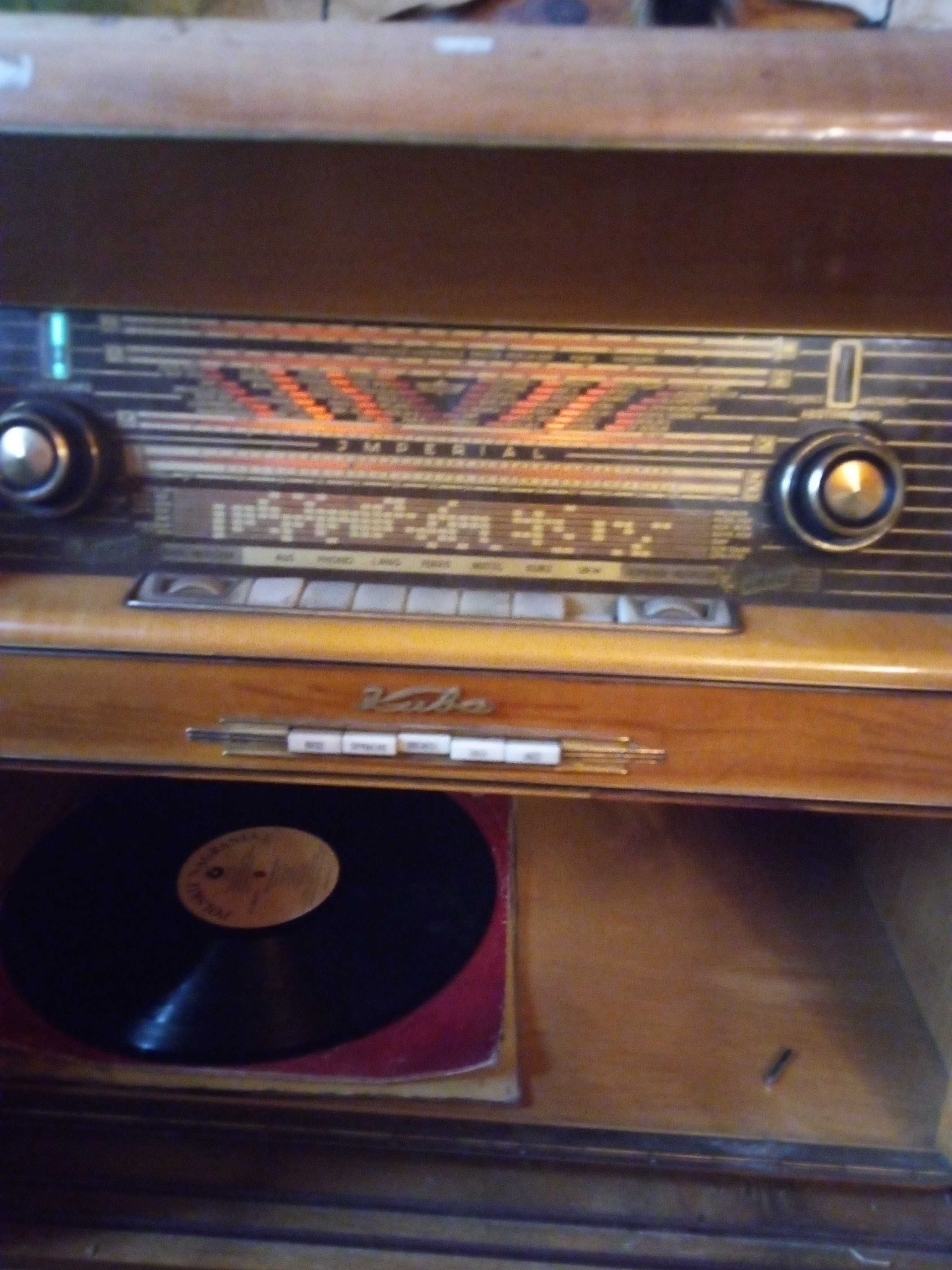 Radiola Kuba radio i gramofon Vintage antyk