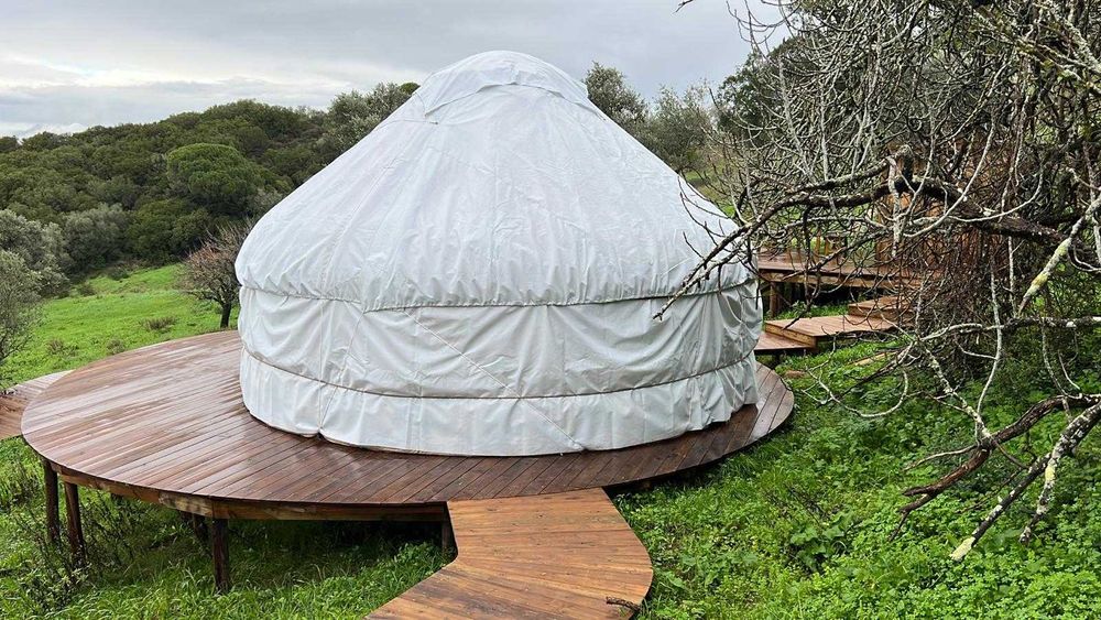 Handmade Yurt - Metade do Preço - Montagem e transporte oferecida