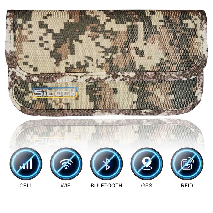 Экранирующий чехол Фарадея для телефона SiLock Mob Pixel XL