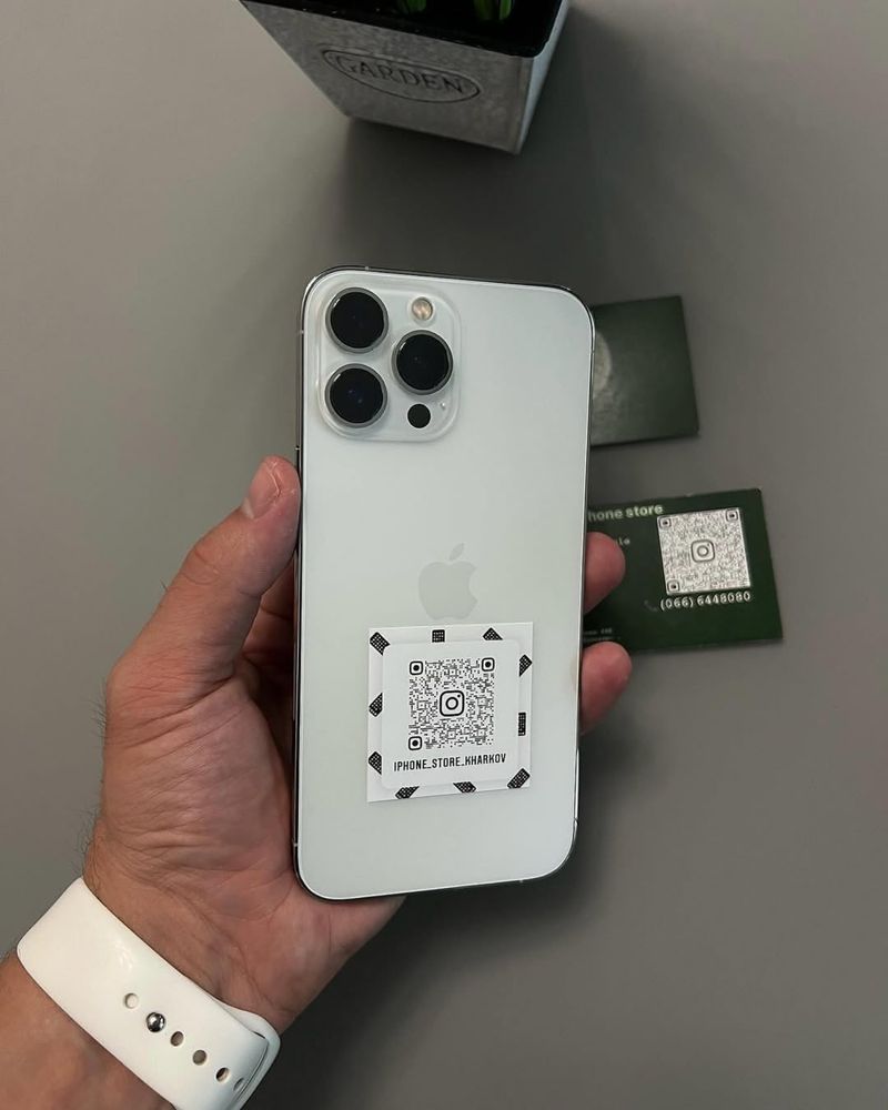 iPhone 13 Pro Max,128GB,Silver!Neverlock!Гарантия!Магазин!